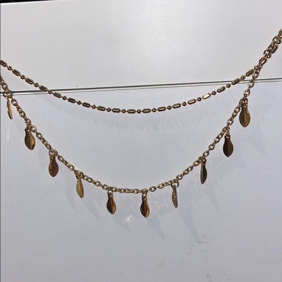 American Eagle Outfitters Jewelry - STACKED Dainty Gold Necklace